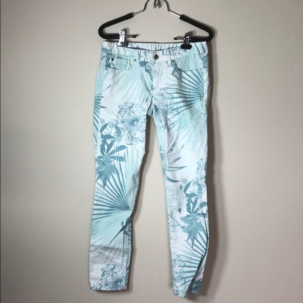 Women’s tropical skinny jeans